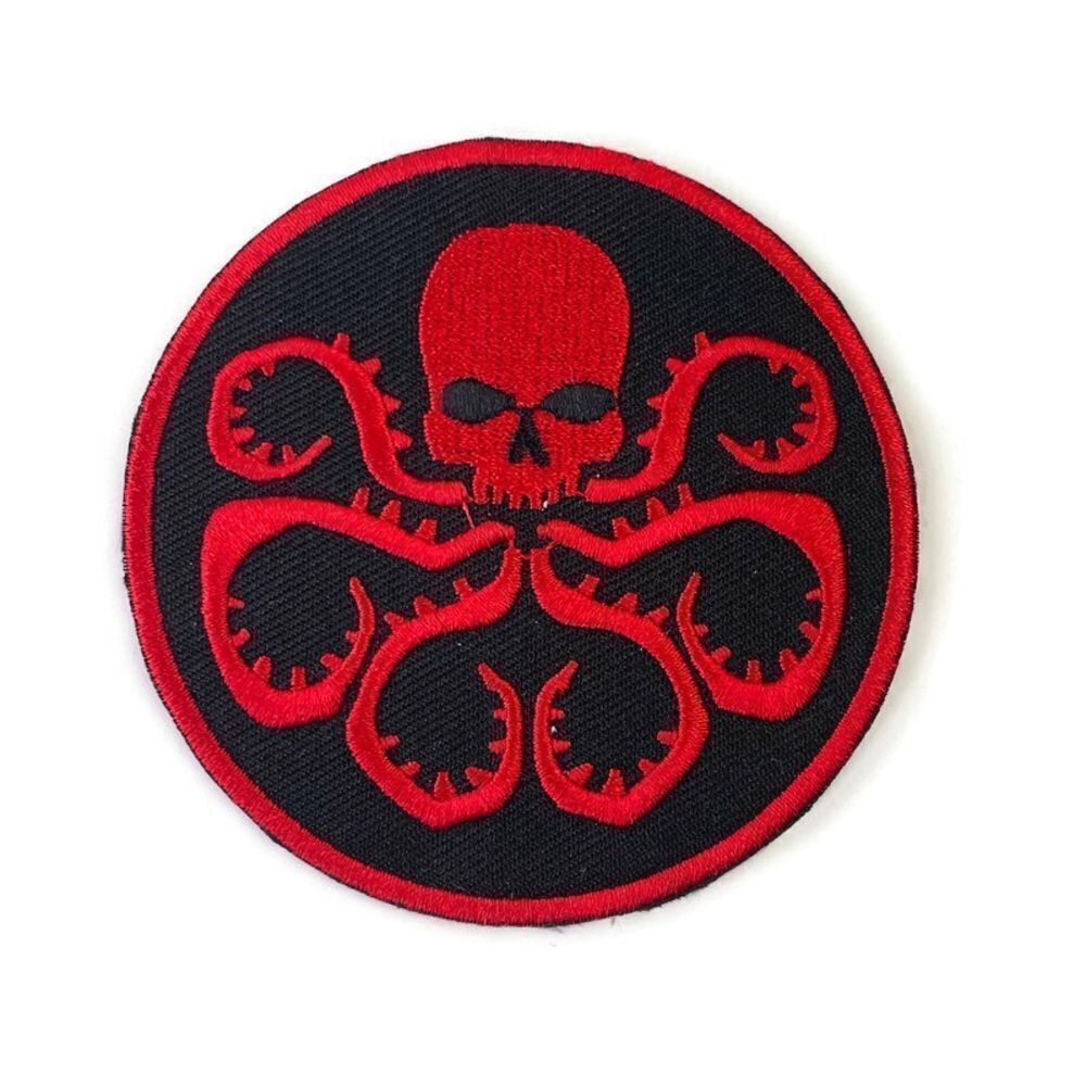 Hydra OctoSkull Marvel Embroidered Patch